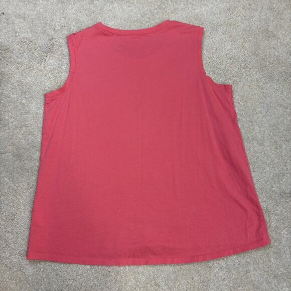 Life Is Good Set Of 2 Women's Tank Tops Summer Ice Cream Dog America Size M - Picture 3 of 7